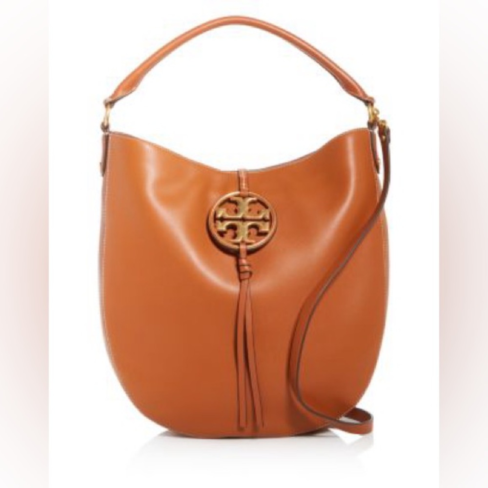 Tory Burch New Miller Metal Leather Hobo/crossbody Bag by Tory Burch